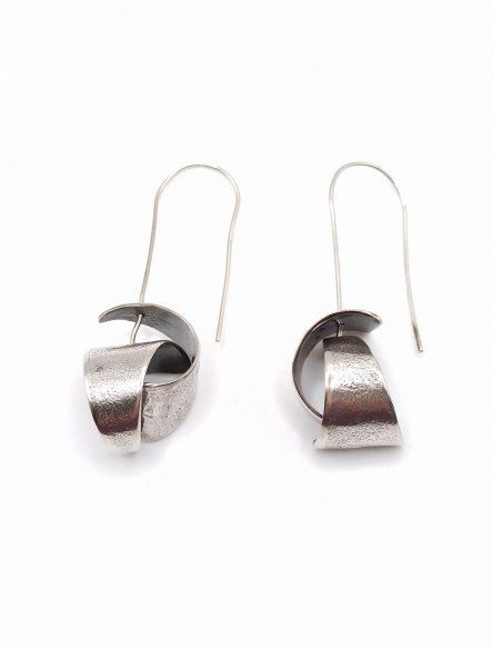 Ασημένια σκουλαρίκια