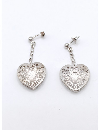 Ασημένια σκουλαρίκια