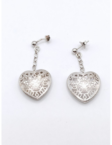 Ασημένια σκουλαρίκια