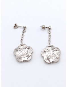 Ασημένια σκουλαρίκια