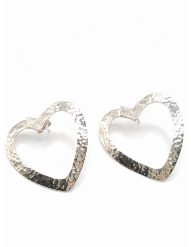 Silver earrings