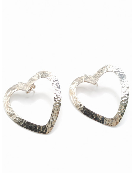 Silver earrings