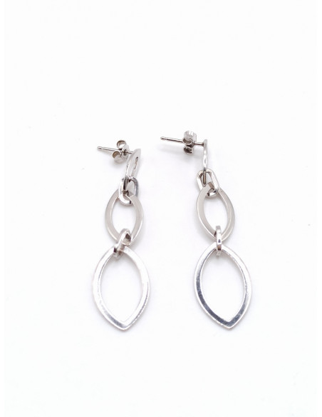 Silver earrings