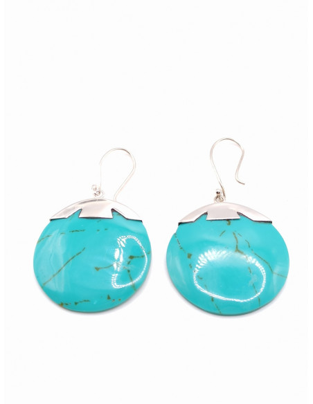 Ασημένια σκουλαρίκια