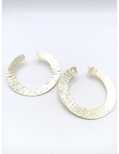Silver earrings