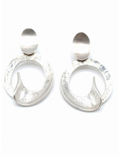 Ασημένια σκουλαρίκια