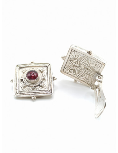 Ασημένια σκουλαρίκια