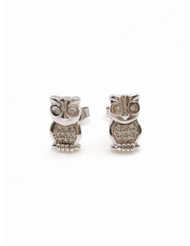 Silver earrings