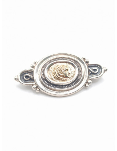 Silver gold clasp