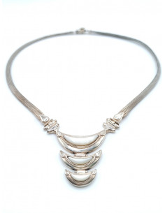 Silver necklace