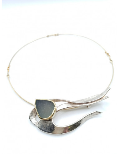 Ασημόχρυσο κολιέ