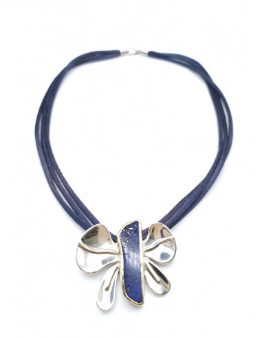 Ασημόχρυσο κολιέ