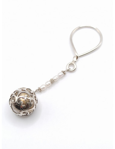 Silver keyring