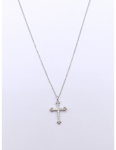 Silver Cross Necklace