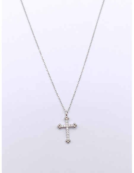 Silver Cross Necklace