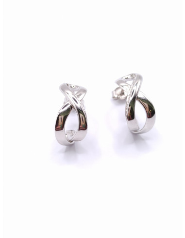 Silver earrings