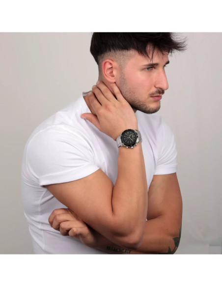 SECTOR 650 Chronograph Silver Metallic Bracelet