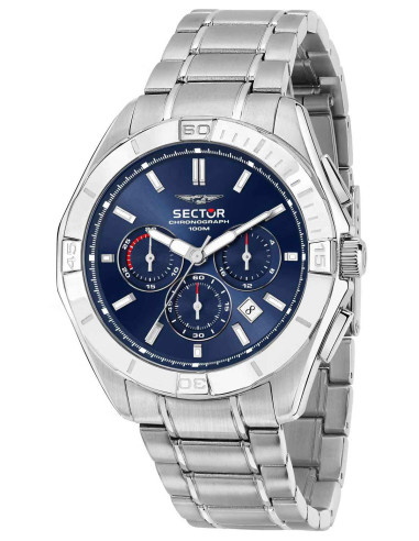 SECTOR 790 Chronograph Silver Stainless Steel Bracelet