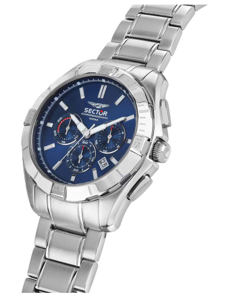 SECTOR 790 Chronograph Silver Stainless Steel Bracelet