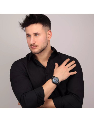 SECTOR ADV2500 Chronograph Black Stainless Steel Bracelet