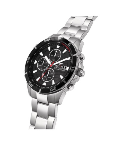 SECTOR ADV2500 Chronograph Silver Stainless Steel Bracelet