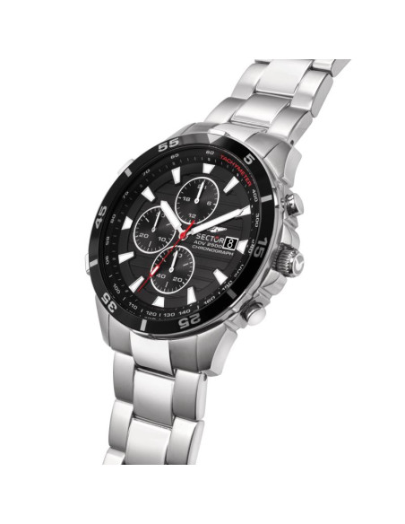 SECTOR ADV2500 Chronograph Silver Stainless Steel Bracelet