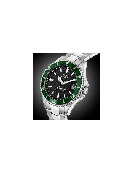 SECTOR 230 Automatic Silver Stainless Steel Bracelet