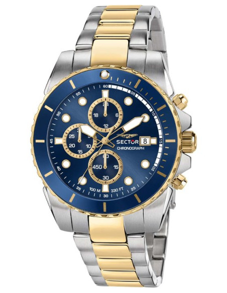SECTOR 450 Chronograph Two Tone Stainless Steel Bracelet