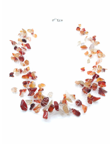 Κολιέ με Κορνεόλη