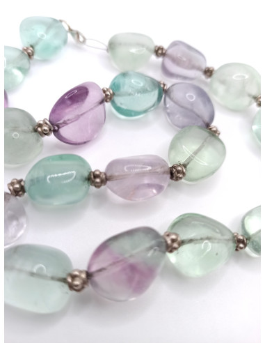Amethyst and Chalcedony Necklace