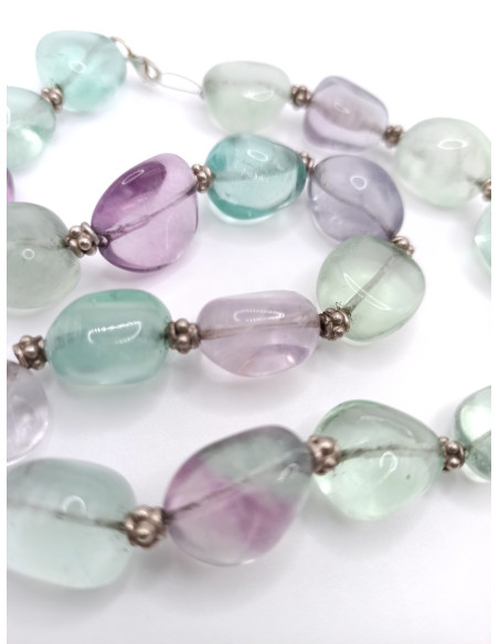 Amethyst and Chalcedony Necklace