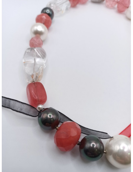Strawberry Quartz Necklace