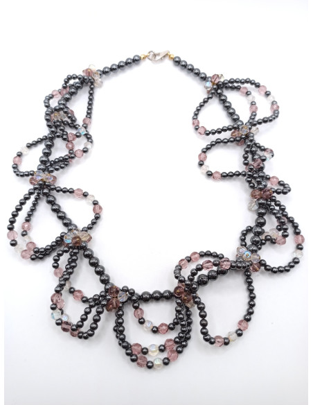 Κολιέ με Αιματίτη