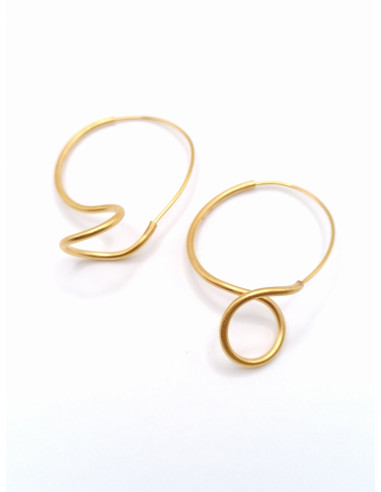 Ασημένια σκουλαρίκια