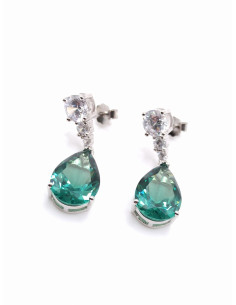 Ασημένια σκουλαρίκια